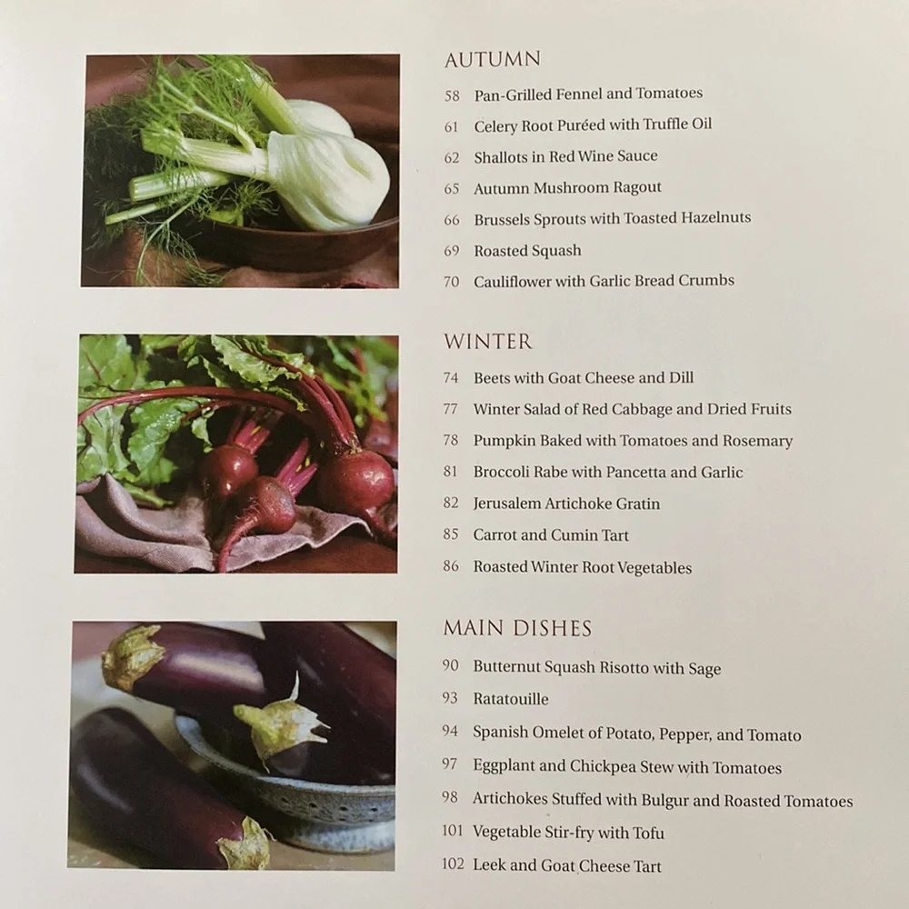 Williams-Sonoma Vegetable Recipe edit and intro by Chuck Williams hardco…